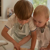 Mini Chef Bunny Apron - Sage