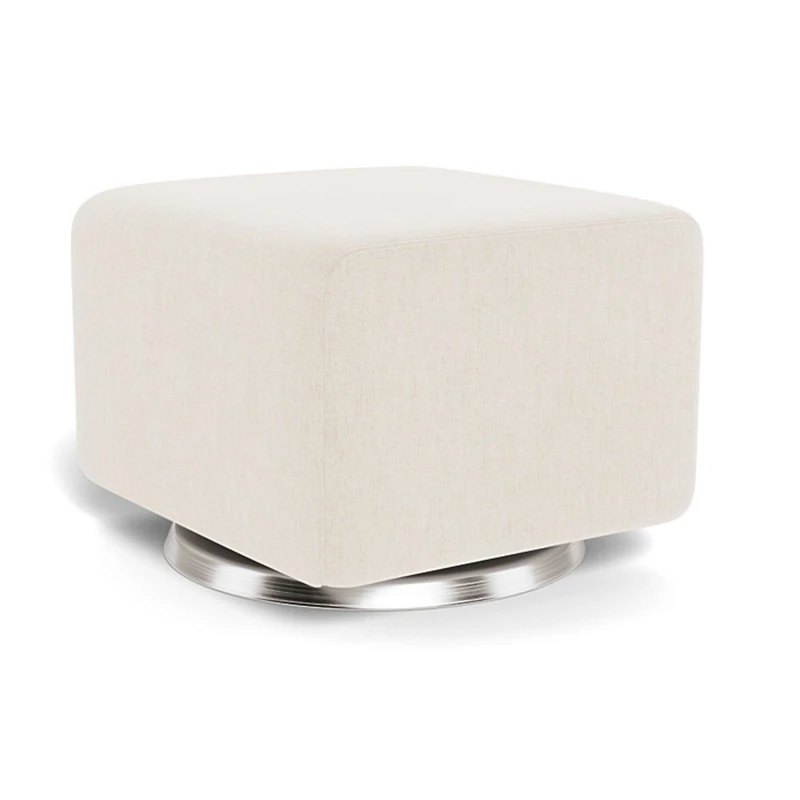 Como Ottoman - Dune / Steel