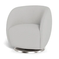 Gem Rocking and Swivel Glider - Fog Grey / Steel