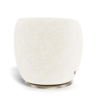 Gem Rocking and Swivel Glider - Sheepskin / Gold