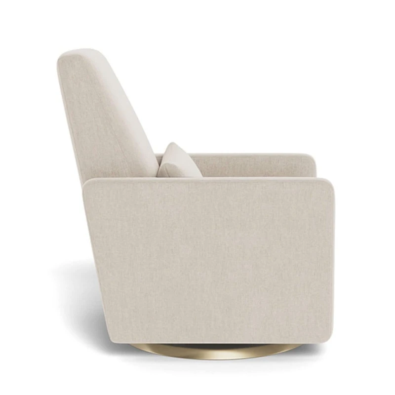 Fauteuil Pivotant Berçant et Inclinable Grano - Dune / Or