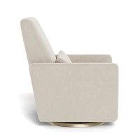 Fauteuil Pivotant Berçant et Inclinable Grano - Dune / Or