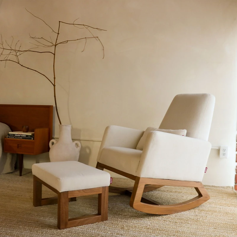 Chaise Berçante Joya - Dune / Noyer