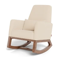 Chaise Berçante Joya - Biscuit / Noyer