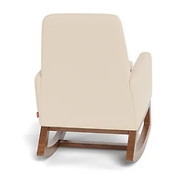 Chaise Berçante Joya - Biscuit / Noyer