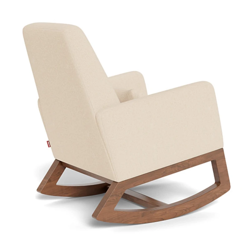 Chaise Berçante Joya - Biscuit / Noyer