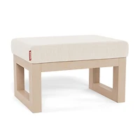 Joya Ottoman - Dune / Maple
