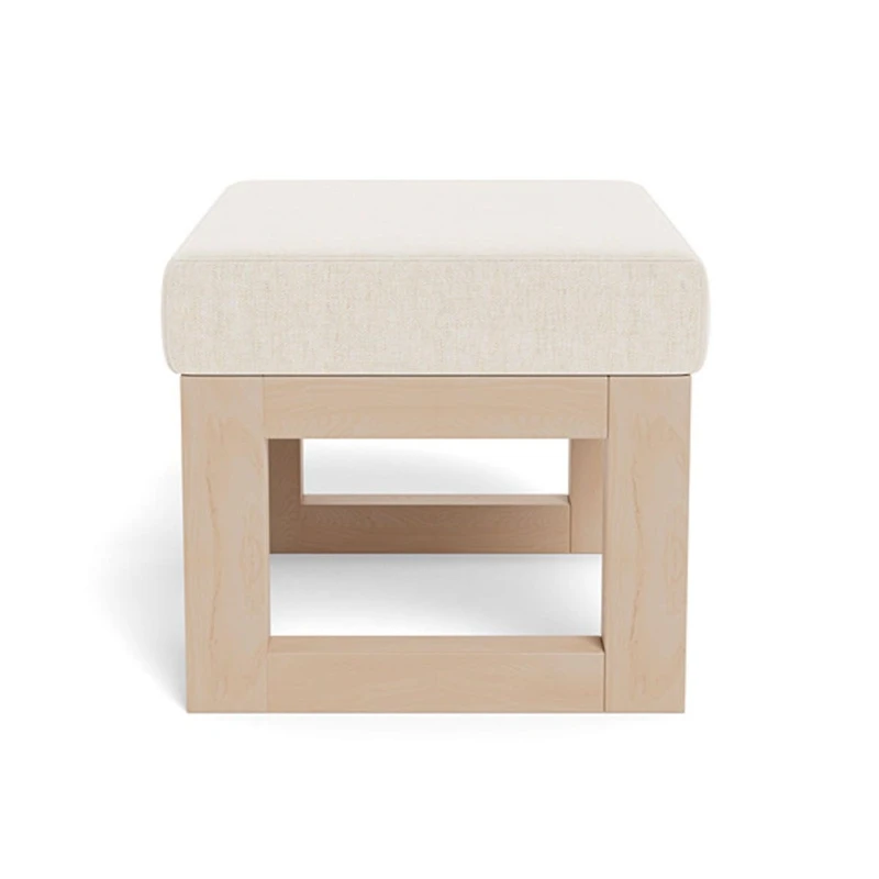 Joya Ottoman - Dune / Maple