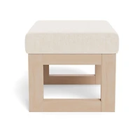 Joya Ottoman - Sand / Maple