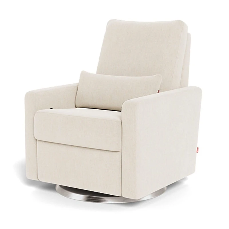 Matera Rocking, Swivel and Reclining Armchair - Dune / Steel