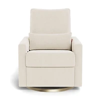 Matera Rocking, Swivel and Reclining Armchair - Dune / Gold