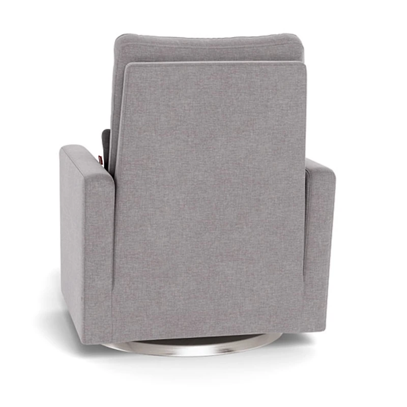 Matera Rocking, Swivel and Reclining Armchair - Pebble / Steel
