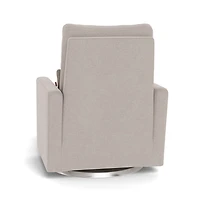 Matera Rocking, Swivel and Reclining Armchair - Sand / Steel