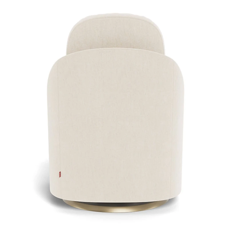 Fauteuil Berçant et Pivotant Nessa - Dune / Or
