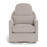 Nessa Rocking and Swivel Glider - Sand / Steel
