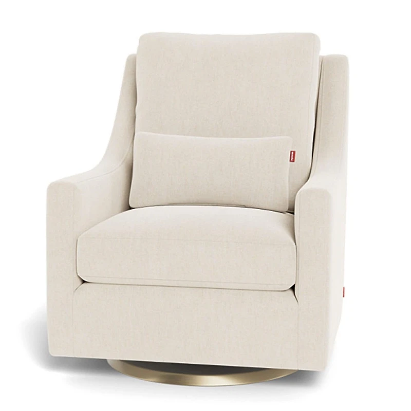 Vera Rocking and Swivel Chair - Dune / Gold