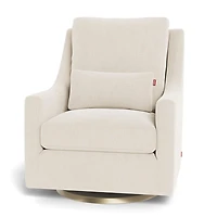 Vera Rocking and Swivel Chair - Dune / Gold