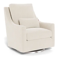 Vera Rocking and Swivel Chair - Dune / Steel