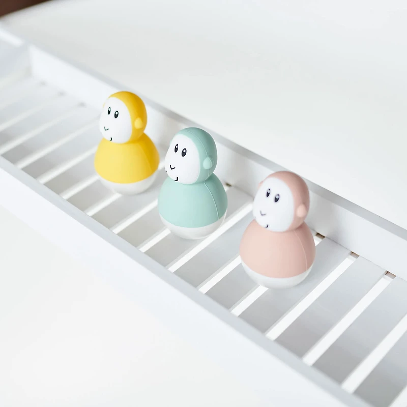 Bathtime Wobblers - Cool Grey / Green