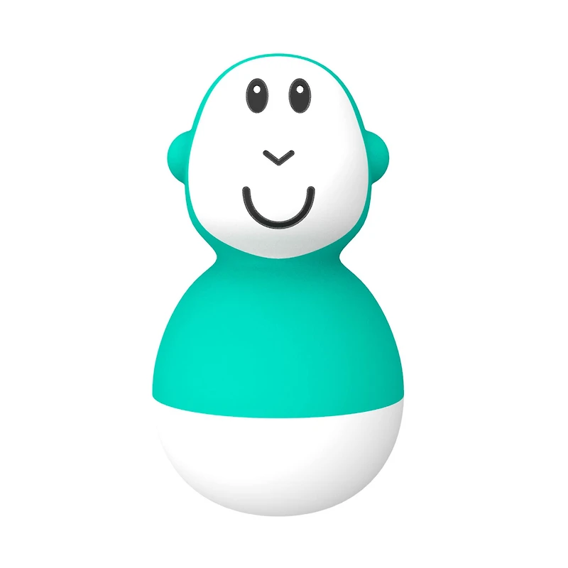 Bathtime Wobblers - Cool Grey / Green