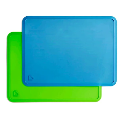 Spotless Silicone Placemats - Blue/Purple