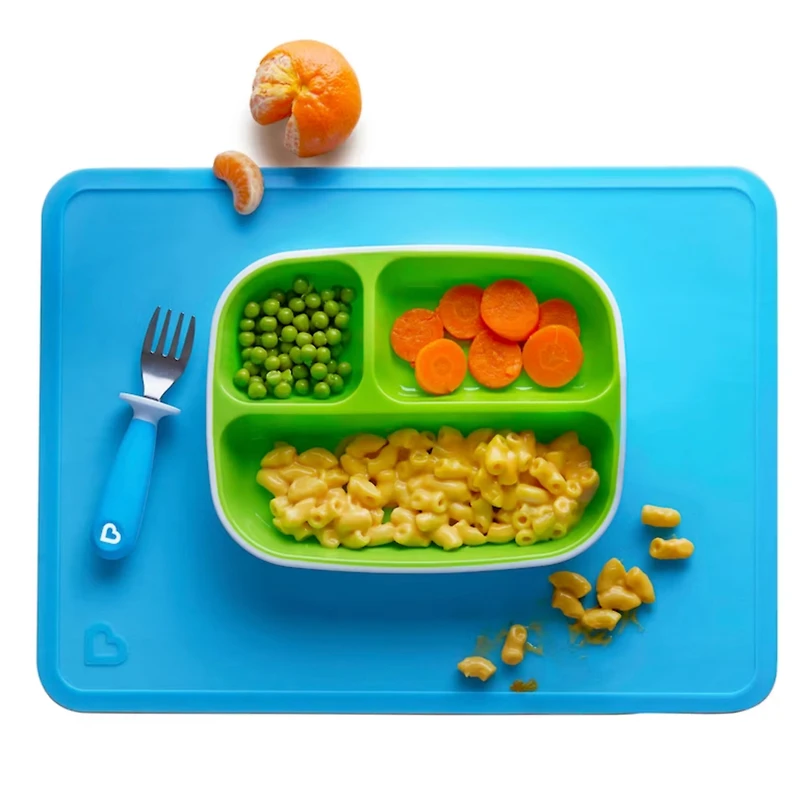 Spotless Silicone Placemats - Blue/Purple