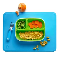 Spotless Silicone Placemats - Blue/Purple