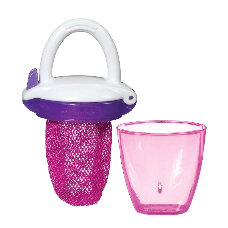 Deluxe Fresh Food Feeder - Pink/Purple
