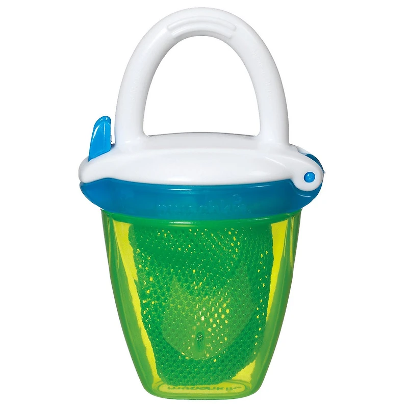 Deluxe Fresh Food Feeder - Blue/Green