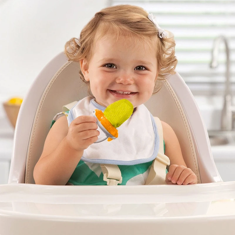 Deluxe Fresh Food Feeder - Yellow/Orange