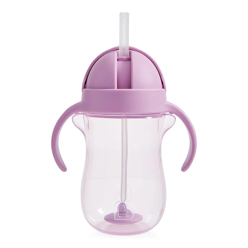 Any Angle Click Lock Weighted Straw Cat Cup, 10 oz