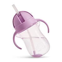 Any Angle Click Lock Weighted Straw Cat Cup, 10 oz