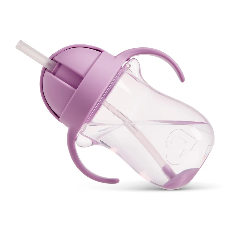 Any Angle Click Lock Weighted Straw Cat Cup, 10 oz