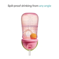 Any Angle Weighted Straw Cup 10 oz - Coral