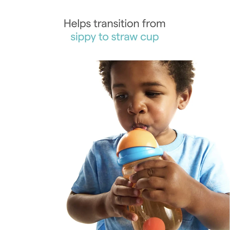 Any Angle Weighted Straw Cup 10 oz - Coral