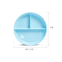 Assiette à Compartiment Ventouse