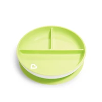 Divided Suction Plate - Green