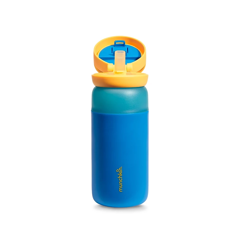 Stay Cool Insulated Water Bottle - Blue, 12 oz