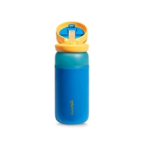 Stay Cool Insulated Water Bottle - Blue, 12 oz