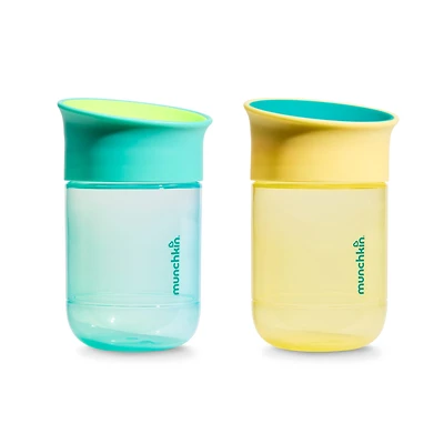 Miracle 360° Cups 10 oz (2-Pack) - Blue/Yellow