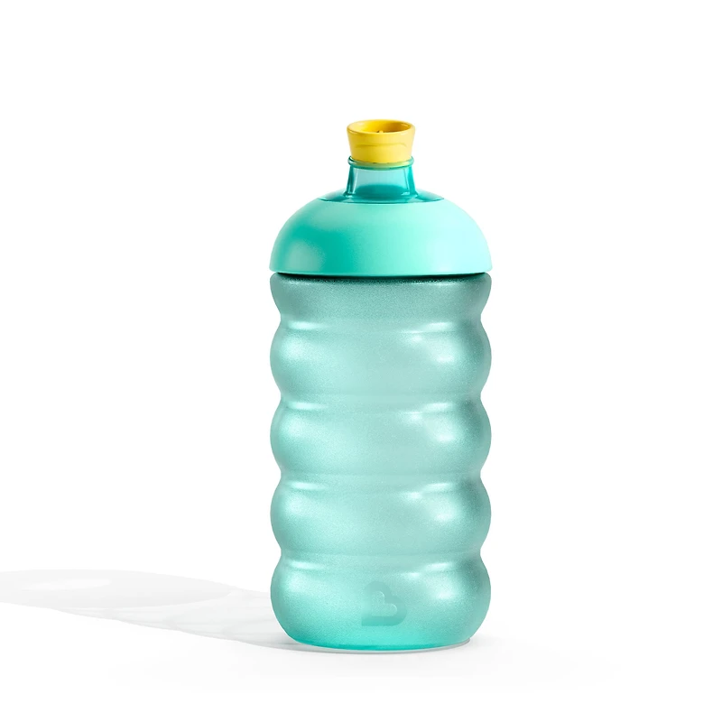 Gobelet antifuite Click Lock - Bleu/vert, 10 oz