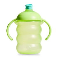 Click Lock Bite-Proof Trainer Cups 8 oz (2-Pack) - Blue/Green