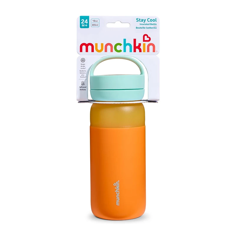 Bouteille isotherme Stay Cool - Orange, 12 oz
