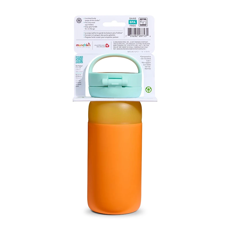 Bouteille isotherme Stay Cool - Orange, 12 oz