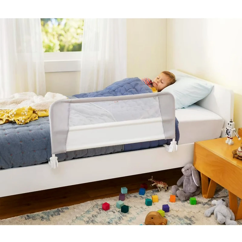 Toddler Safety Bed Rail - Grey