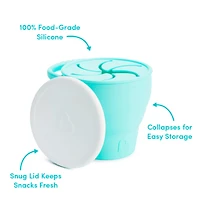 C’est Silicone!™ Snack Catcher with Lid - Mint