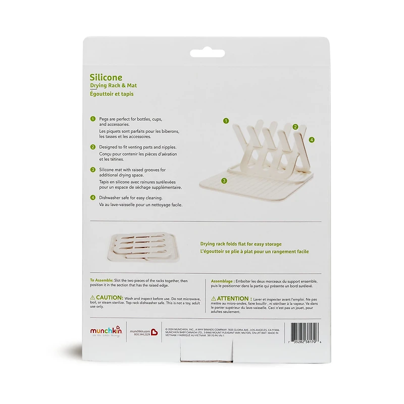 Silicone Drying Rack and Mat