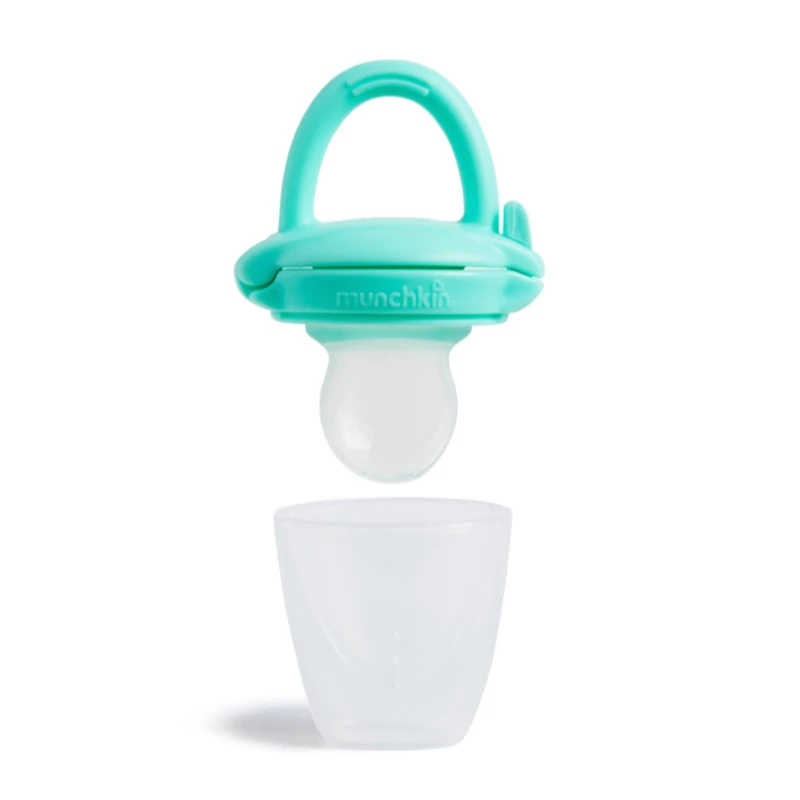 Silicone Baby Food Feeder - Blue