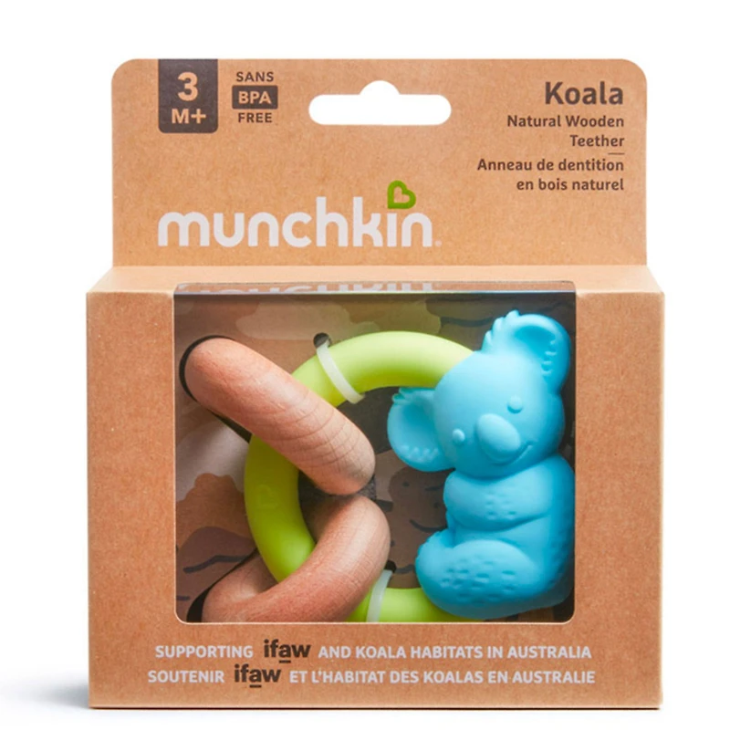 Wildlove Koala Natural Wooden Teether