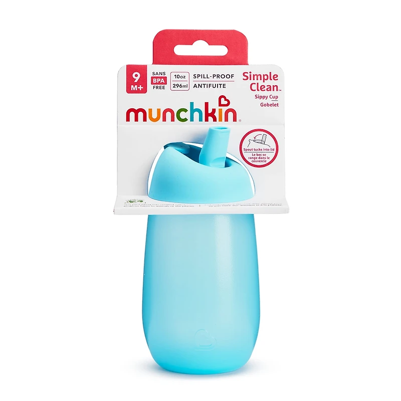 Straw Cup Blue 10 oz Blue